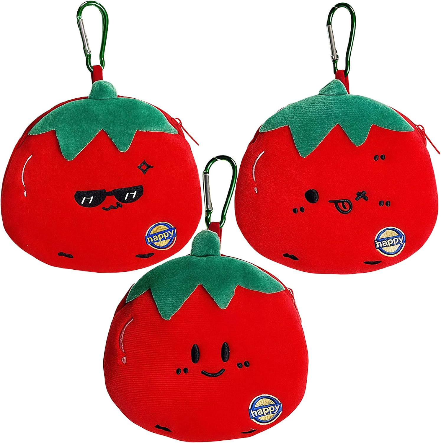 토마토 키링 지갑 3PCS